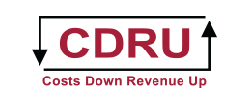 Cost Down Revenue Up Logo